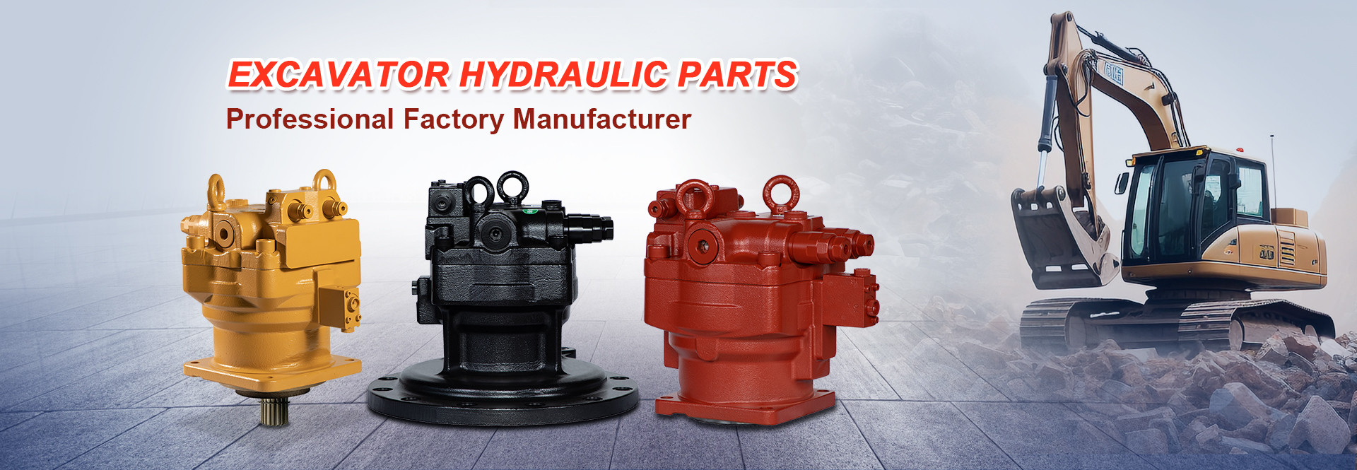 chất lượng Bơm thủy lực máy xúc nhà máy